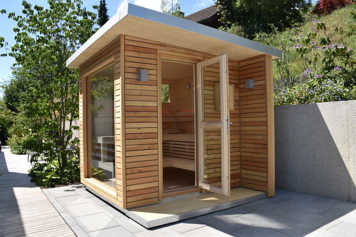 Gartensauna nach den eigenen Vorstellungen