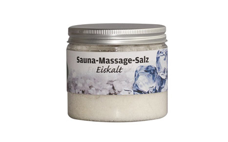 Sauna-Massage-Salz Eiskalt