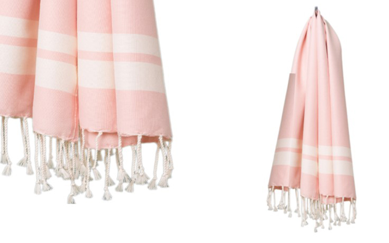 Fouta Saunatuch - 200 x 100 cm - Altrosa