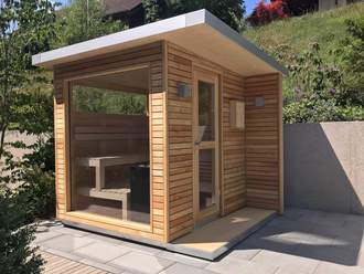 gartensauna-mit-holzfassade-rhomboid
